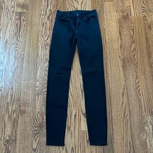 American Eagle Next Level Stretch High Waisted Black Jegging